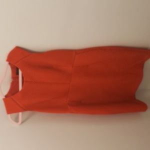 J. Crew size 14 red knee length dress